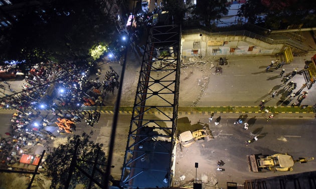 Foot Overbridge That Collapsed In Mumbai Was Under