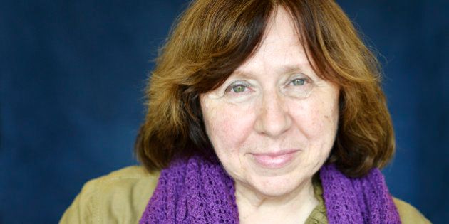 La escritora bielorrusa Svetlana Alexievich, Premio Nobel de Literatura