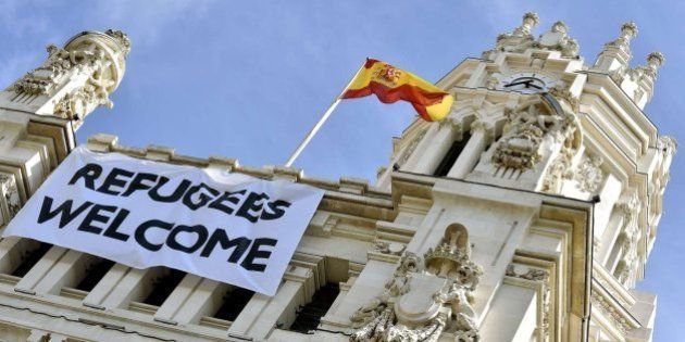'Refugees welcome', la bienvenida de Madrid a los refugiados