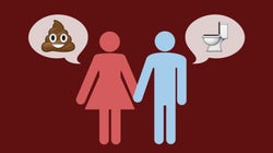Las parejas a las que no les da vergüenza hablar sobre caca son las más