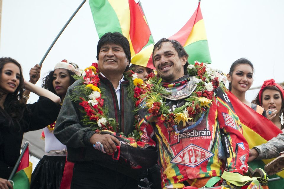 Evo Morales, Juan Carlos Salvatierra