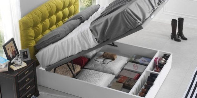 La cama como espacio de almacenamiento: ¿es una buena idea? | El HuffPost