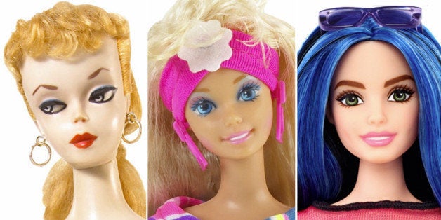 evolucion de barbie