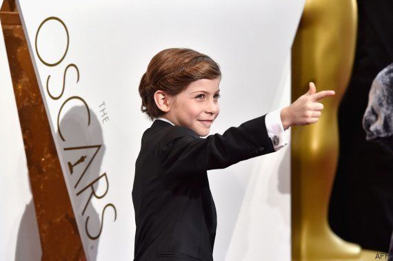 El momento más tierno de los Oscar 2016: Jacob Tremblay y su ilusión con R2D2, C3PO y