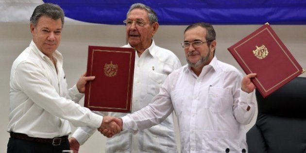 El histórico acuerdo entre el Gobierno de Colombia y las FARC, en 7