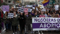 Un 8 de marzo de luto por la