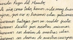 Carta a los Reyes del