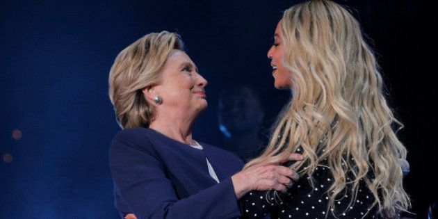 Trump sugiere que el apoyo de Beyoncé a Clinton es un