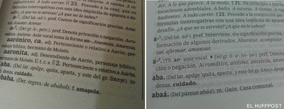 23º Diccionario De La Real Academia Las Curiosidades De La A A La Z El Huffpost