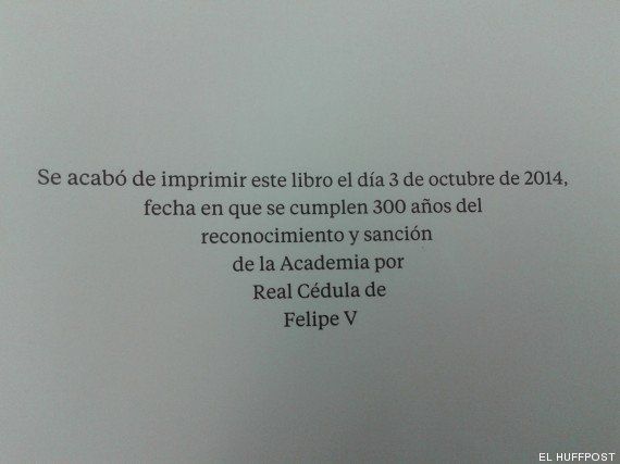 23º Diccionario De La Real Academia Las Curiosidades De La A A La Z El Huffpost