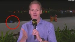 Este presentador bate el récord de momentos raros en unos