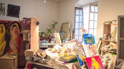 Cuélate en el salón o el taller de 200 artistas en Madrid, solo este