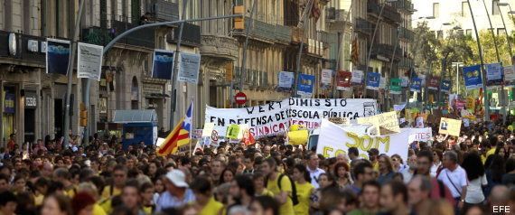 Miles de españoles claman en la calle contra la ley Wert y los recortes en Educación (FOTOS,