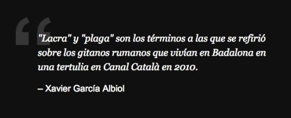 El PP dice que García Albiol 