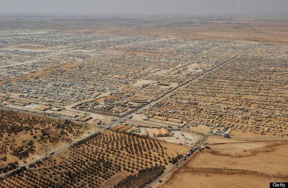 Fotos aéreas de un campo de refugiados sirios: así viven en Zaatari 160.000 desplazados por la