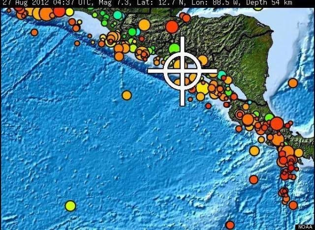 Desactivada La Alerta De Tsunami En Centroamérica Tras Un Terremoto De ...