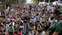 Miles de personas protestan en Madrid contra los recortes (VÍDEO,