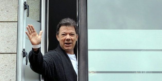 Juan Manuel Santos, presidente de Colombia, tras su operación de cáncer: 