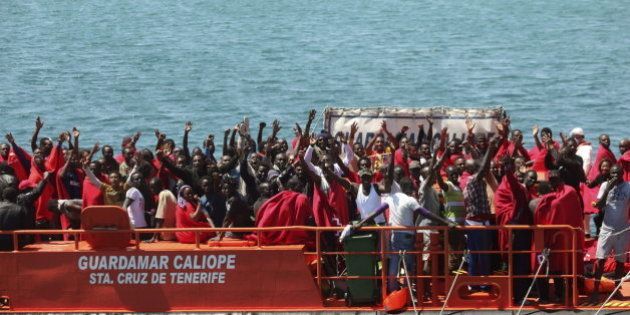 Rescatados casi 700 inmigrantes a bordo de lanchas hinchables en el