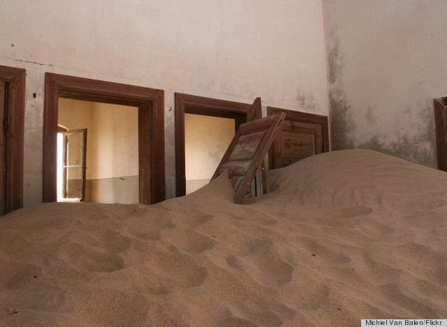 Kolmanskop, la ciudad minera africana abandonada y sepultada por el desierto
