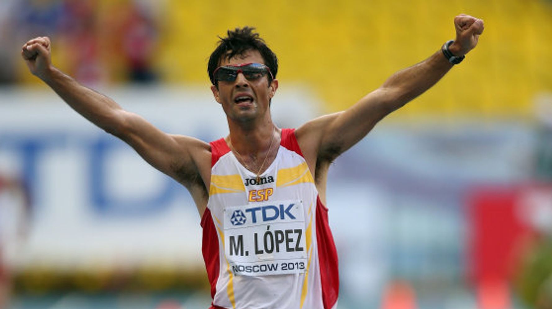 Miguel Ángel López Medalla De Bronce En 20 Km Marcha De Los Mundiales De Atletismo El 8897