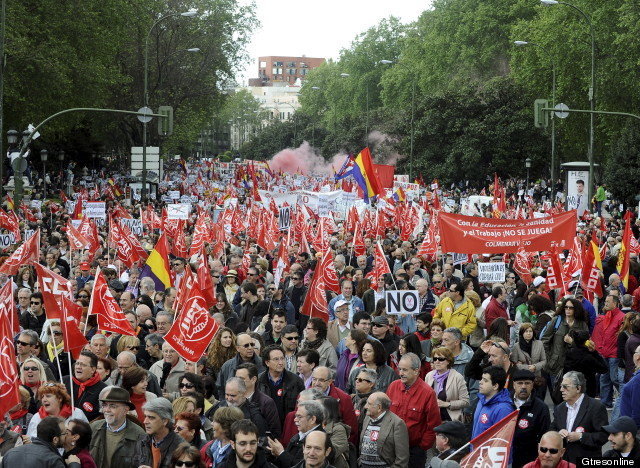 Manifestación 15-S: Sindicatos Y Colectivos Prevén Una Afluencia ...