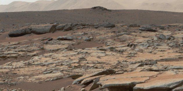 Curiosity halla en Marte pruebas de la existencia de un lago que pudo albergar