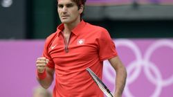 Federer, a la final tras ganar el partido olímpico de tenis más