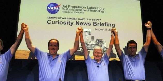Los ingenieros de Curiosity: quiénes son esos hombres de azul de la NASA