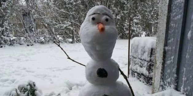 muñecos de nieve frozen