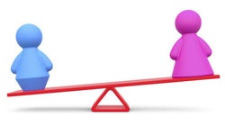 Mujeres y hombres, iguales en