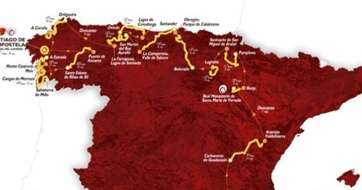 Recorrido de la Vuelta a España Por dónde pasan los ciclistas El