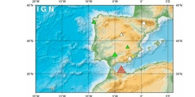 Un terremoto de magnitud 4,9 en el Estrecho se siente en Málaga y