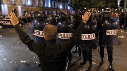 25-S: Más de 20 detenidos en las protestas en torno al Congreso de los Diputados (VÍDEOS, FOTOS,
