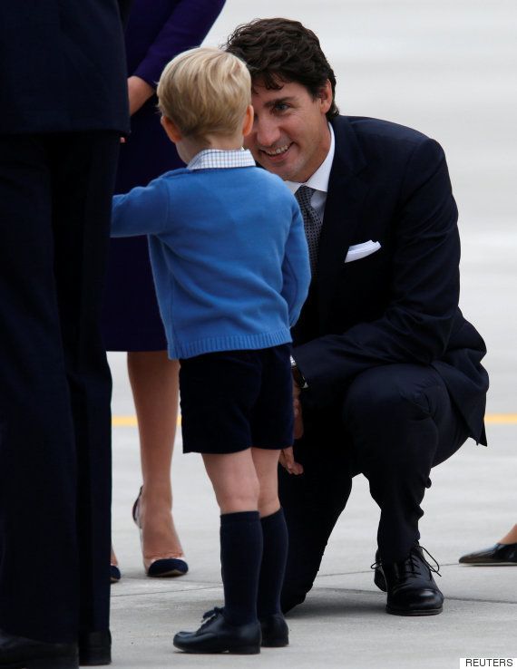El saludo fallido entre Justin Trudeau y el príncipe