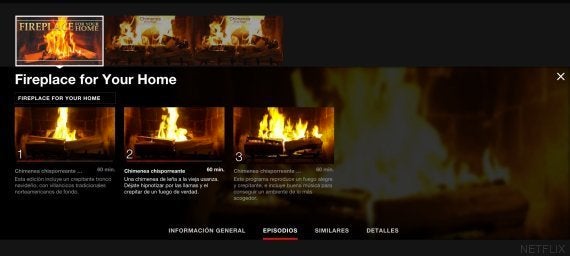 Pon una chimenea en tu tele: el truco de Netflix para unas navidades