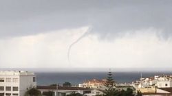Un tornado causa destrozos en Málaga y Torremolinos (VÍDEO,