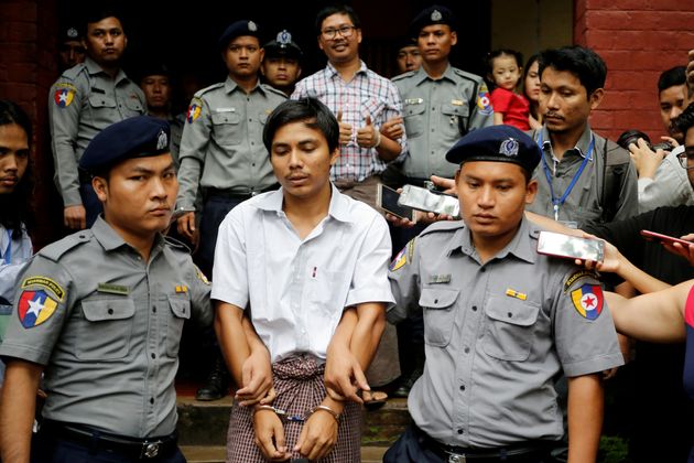 Ο δημοσιογράφος του Reuters Kyaw Soe Oo