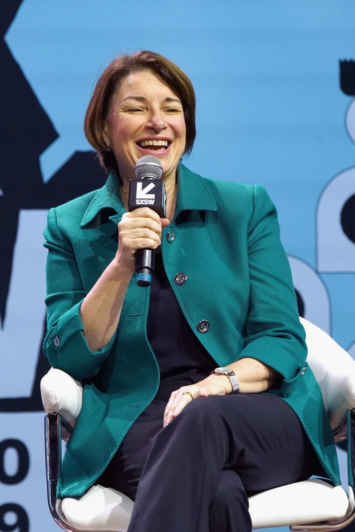 Sen. Amy Klobuchar told CNN’s Poppy Harlow on March 14, “When you’re out there on the world stage and