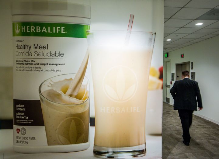 An area of the Herbalife corporate office in Los Angeles in 2016. (Photo: Damian Dovarganes/AP)