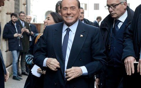 O πρώην Ιταλός πρωθυπουργός Σίλβιο Μπερλουσκόνι 