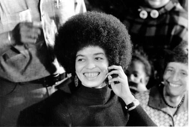 Angela Davis foi presa política e ficou mundialmente conhecida pela mobilização...