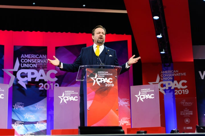 While at the White House, Sebastian Gorka delivered what one Army officer called a "tirade" about the dangers of Islam to serving troops. He's still being feted by the GOP at events like the Feb. 28, 2019, Conservative Political Action Conference.