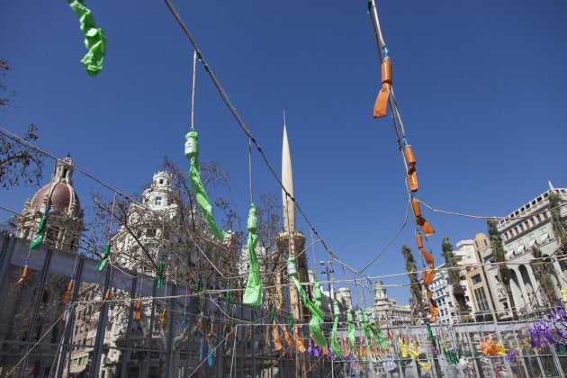 Mascletá en Valencia