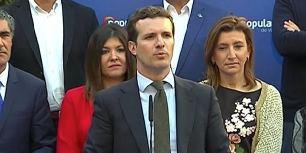 Pablo Casado, presidente del PP.