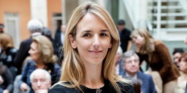 Cayetana Álvarez de Toledo, en una imagen de archivo tomada en un acto en favor de los opositores venezolanos en Madrid.