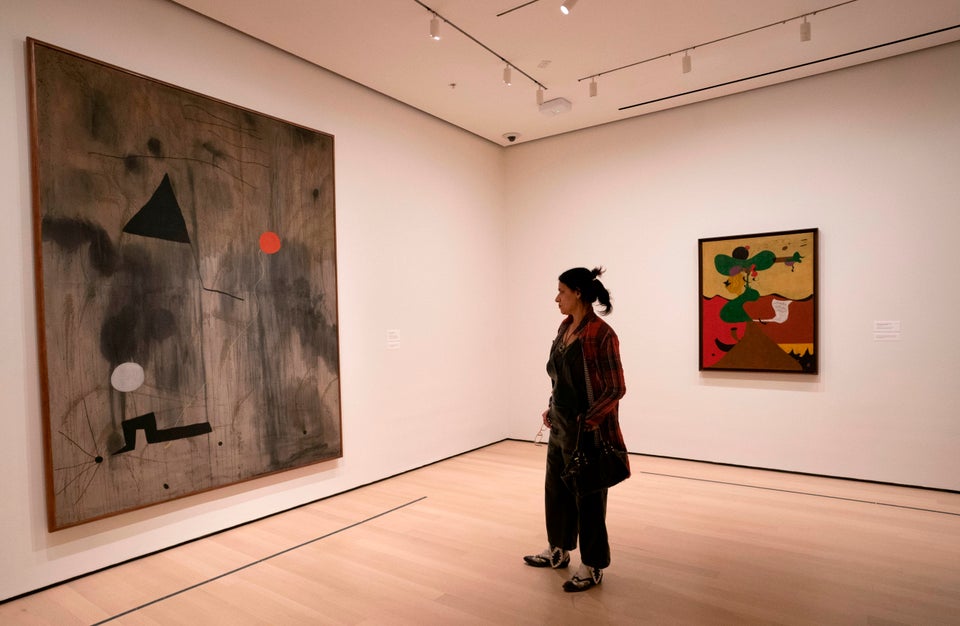 Έργο του Μιρό από την έκθεση στο MoMA