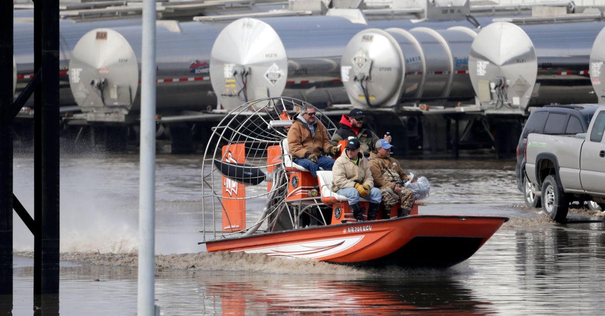 More Evacuations In Midwest As Missouri River Floods Through Levees