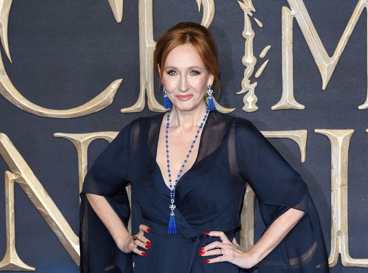 J.K. Rowling attends the premiere of "Fantastic Beasts: The Crimes of Grindelwald.”