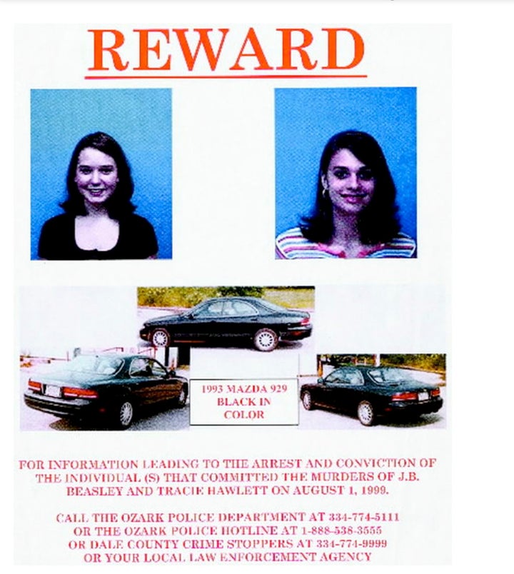 The girls' car was recovered in August of 1999 after they were reported missing. Their bodies were found inside of its trunk.